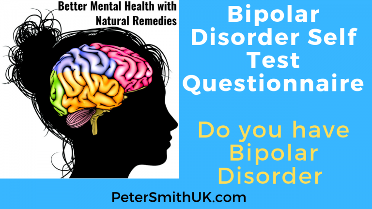 Bipolar Disorder self test questionnaire